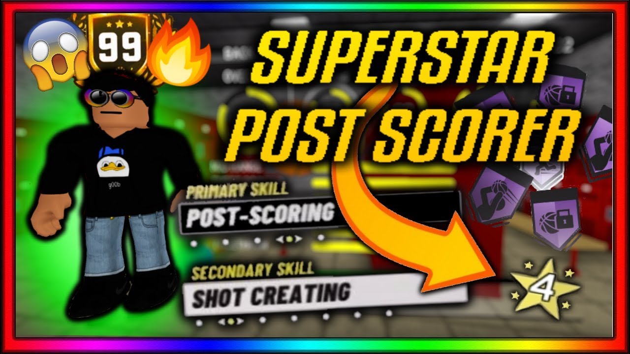 PLAYING ON MY SUPERSTAR POST SCORER!? (FT YRNK) | RB WORLD 2