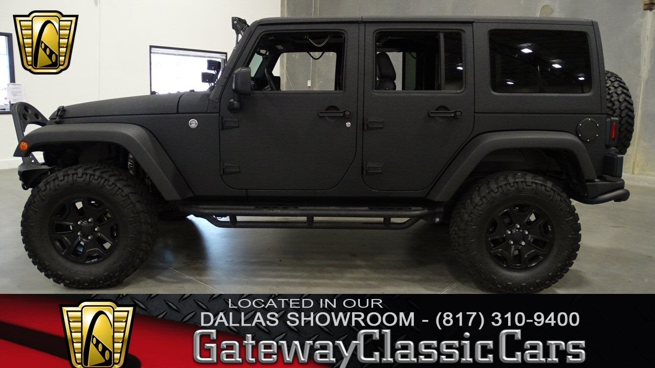 2016 Jeep Wrangler Unlimited Sahara #317-DFW Gateway Classic Cars of Dallas
