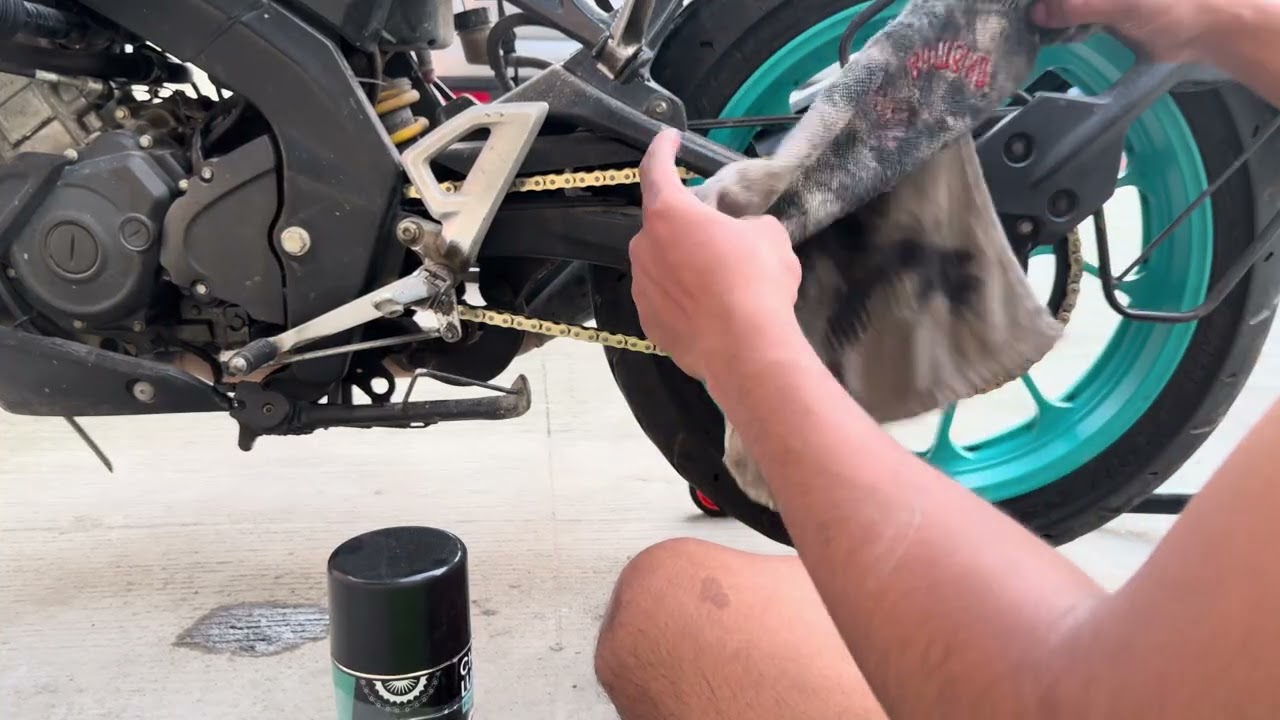 Chain Cleaning Day Gone Very Well 😂