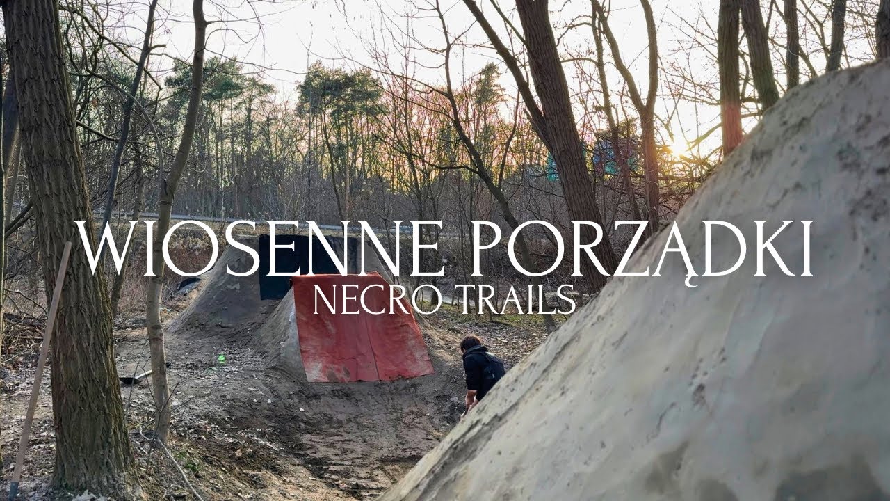 CZY WARSZAWSKIE TRAILSY PRZETRWAŁY ZIMĘ? | SKATEPARK ZACHODNI MTB