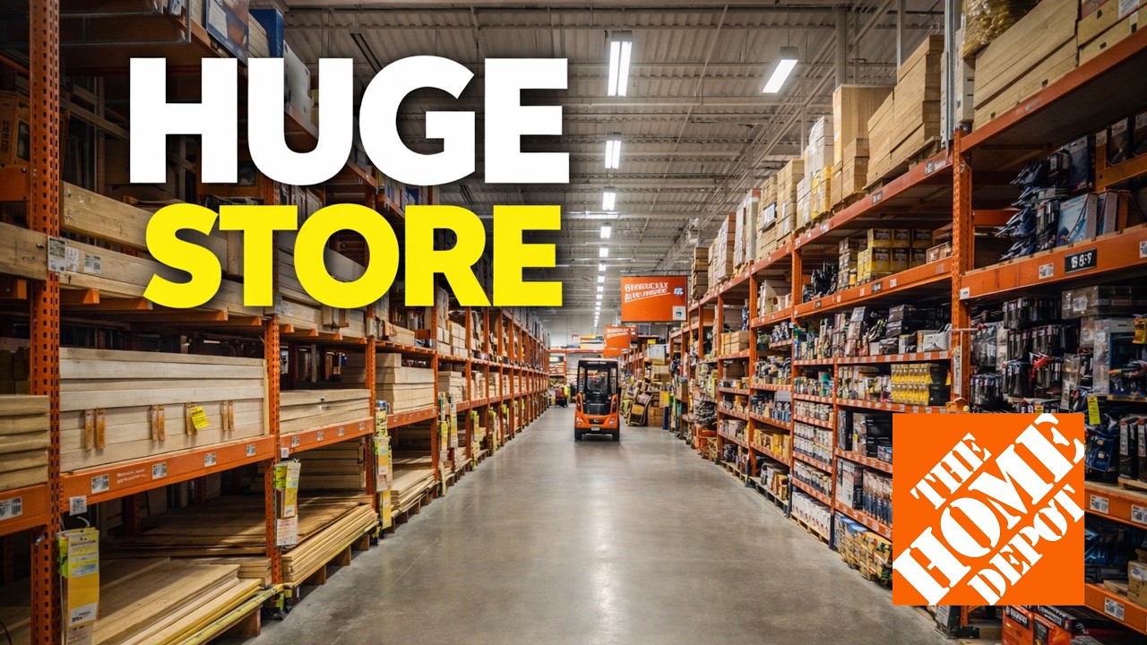 Exploring 100,000 sqft in 18 mins: Home Depot Niles IL- Unveiling the Gigantic DIY Wonder