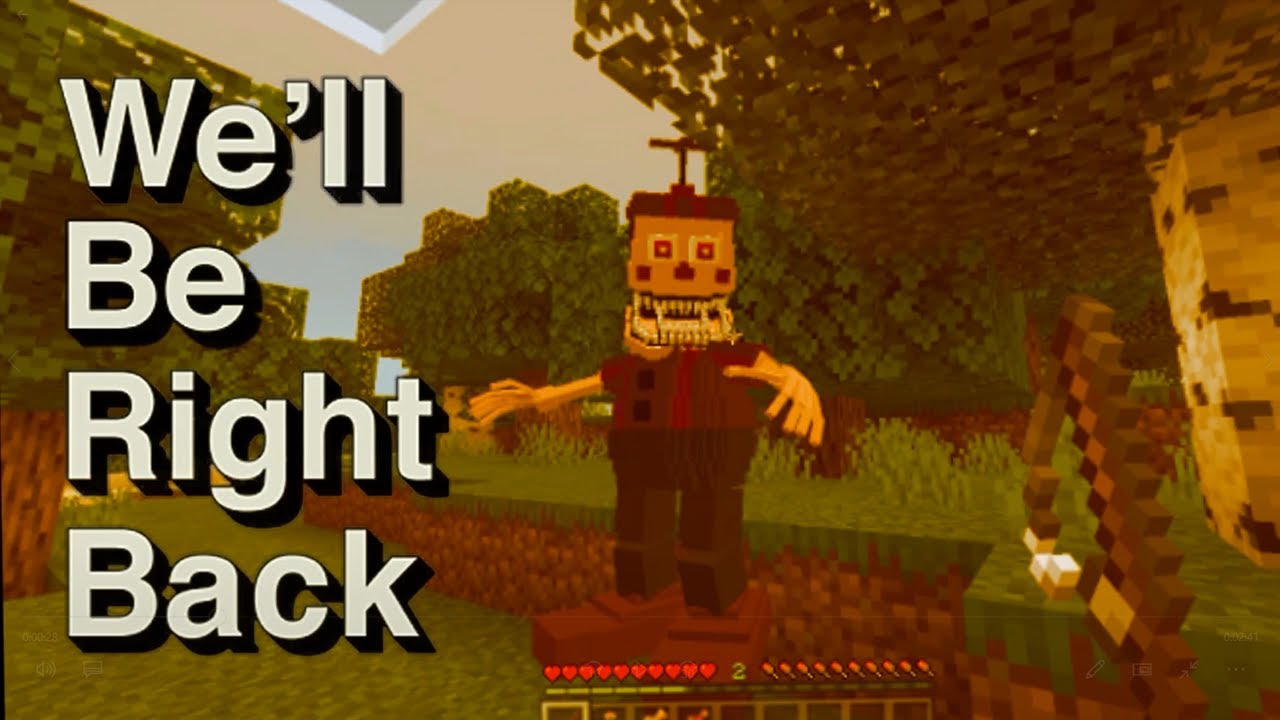 We'll Be Right Back in Minecraft FNAF Compilation 24