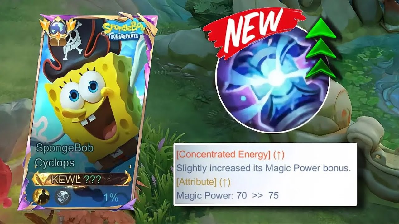 НОВЫЙ КОНЦЕНТРИРОВАННЫЙ ЭНЕРГЕТИЧЕСКИЙ НАПИТОК CYCLOPS! 🤝 (Спасибо Moonton)