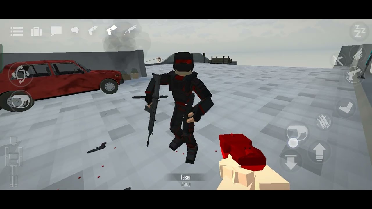 Can you kill goredoll and aggresive with taser without reload? (Part2 end)