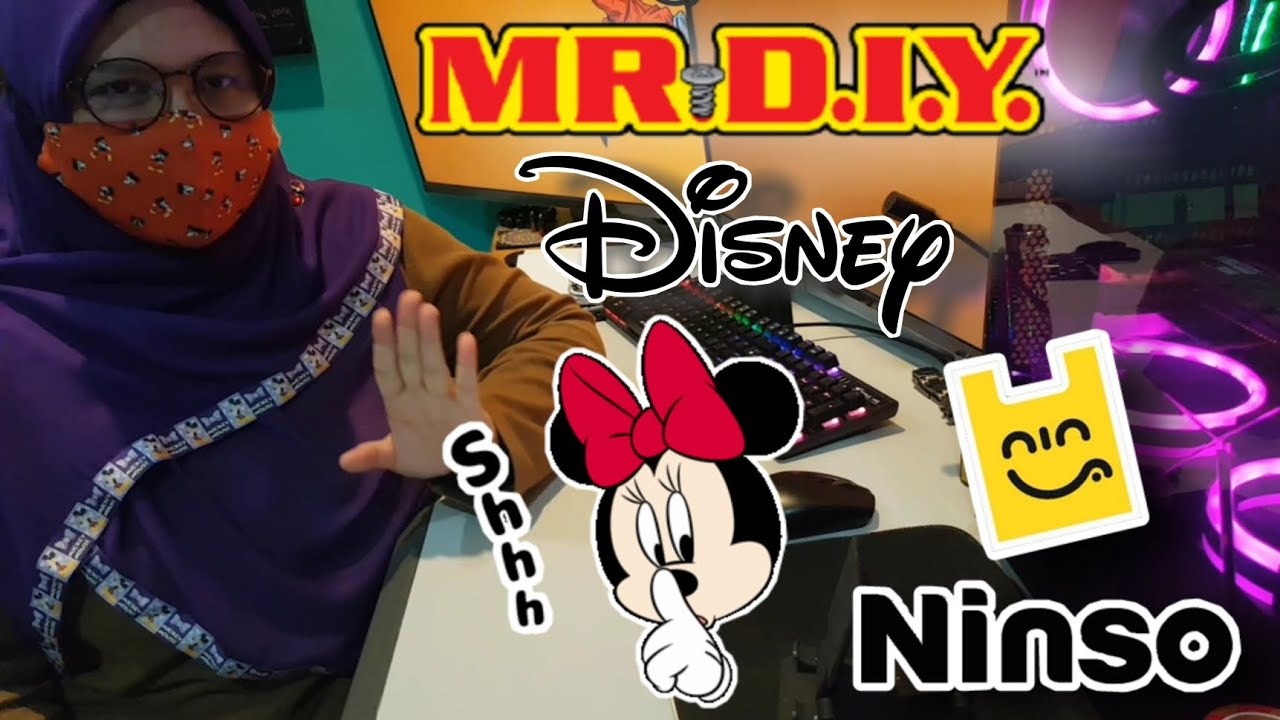 MR.DIY Dah Masuk Barang Disney?!!! | MR.DIY & Ninso Haul