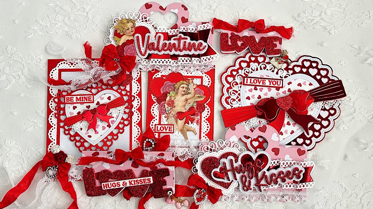 Предварительный показ работ Scrap Diva Designs в январе ~ День святого Валентина #scrapdivadesigns