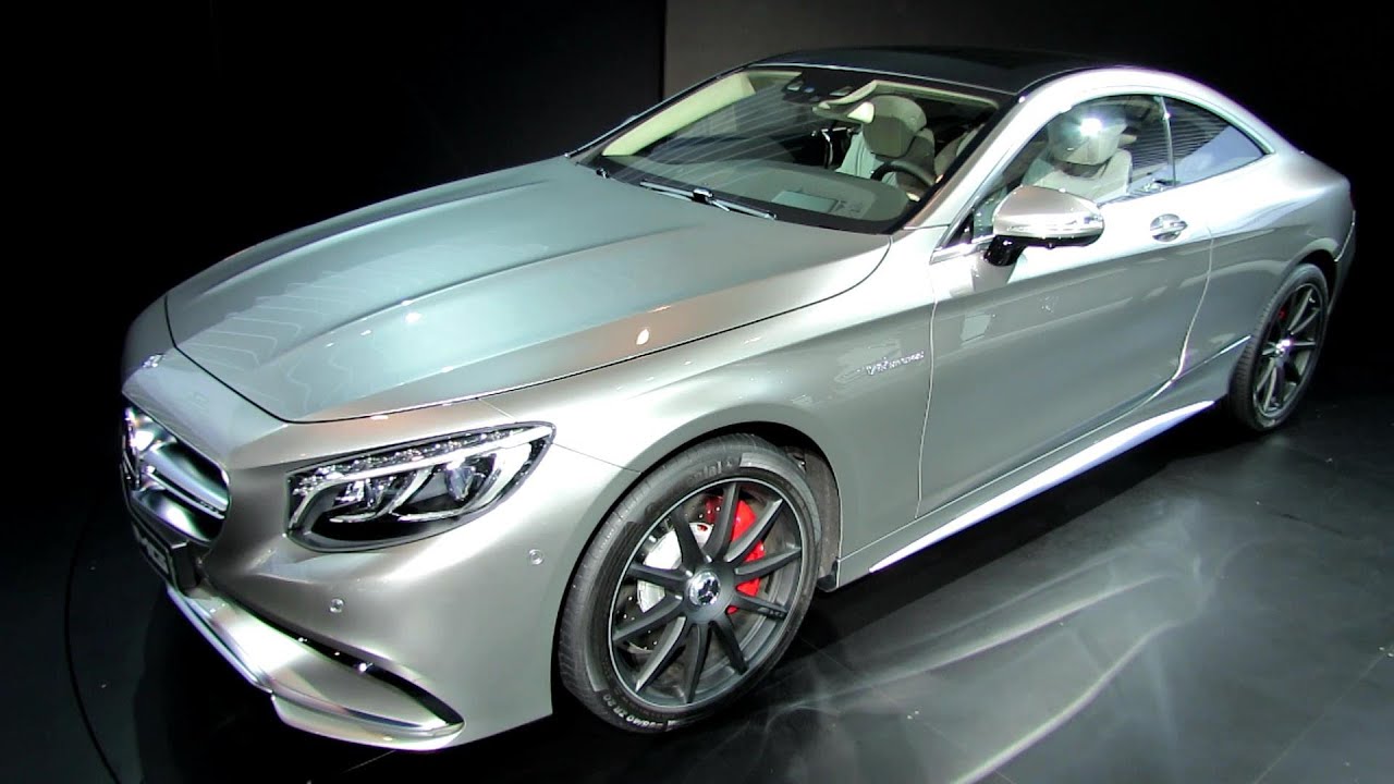 2015 Mercedes S-CLass S63 AMG Coupe - Exterior,Interior Walkaround-Debut at 2014 New York Auto Show