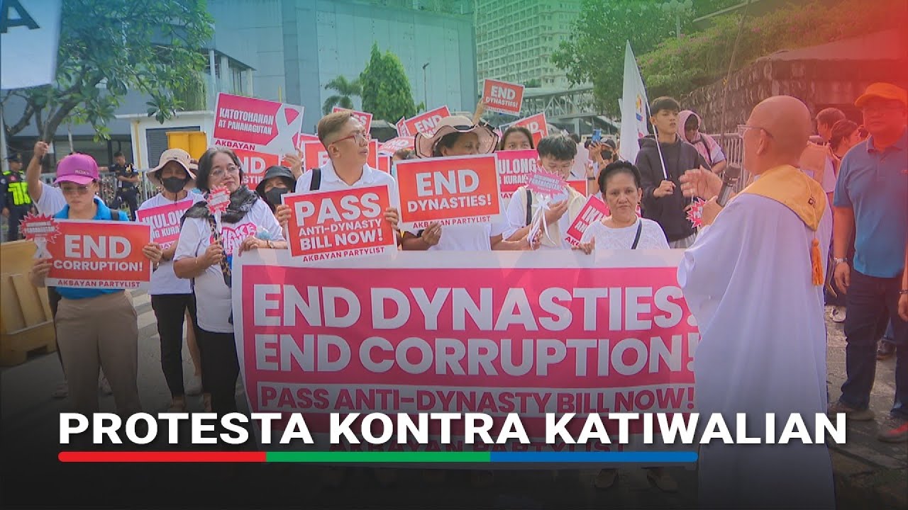 Simbahang Katolika pinangunahan ang protesta sa EDSA Shrine | ABS-CBN News