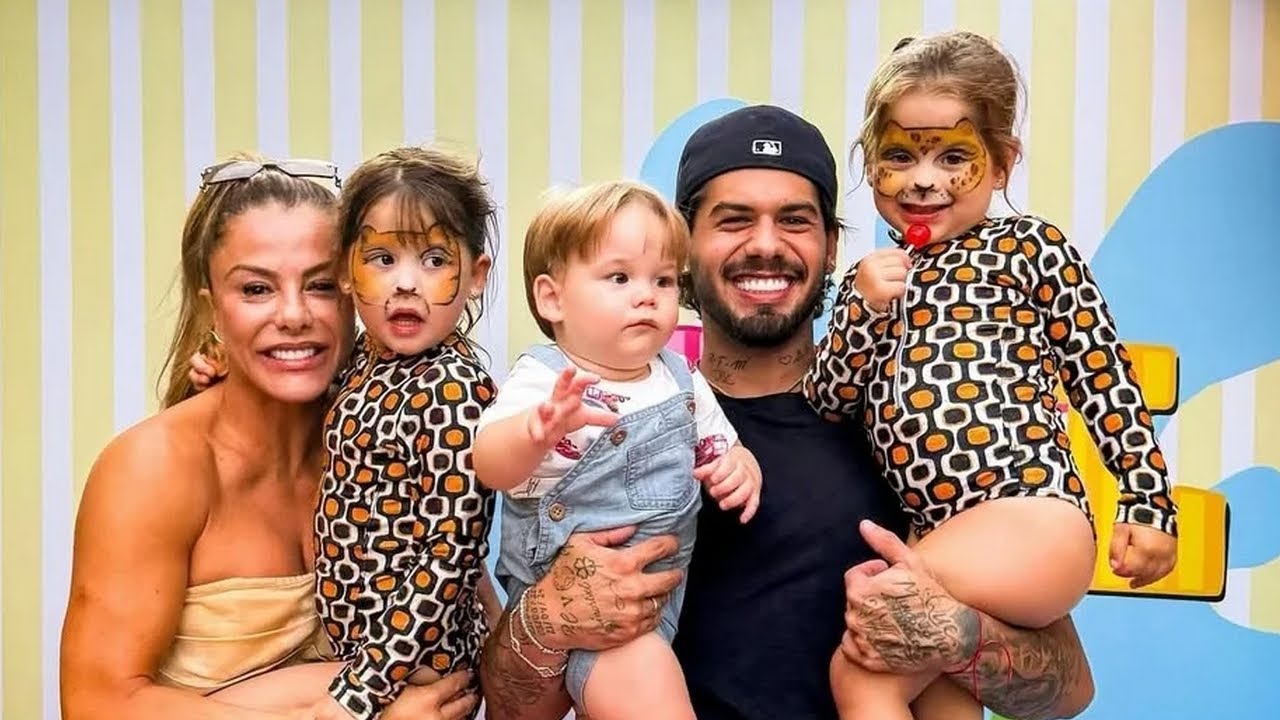 ZÉ FELIPE ASSUME O CUIDADO DOS FILHOS, FAZ FESTÃO E CHAMA TODOS OS AMIGOS DAS CRIANÇAS PRA SUA CASA!