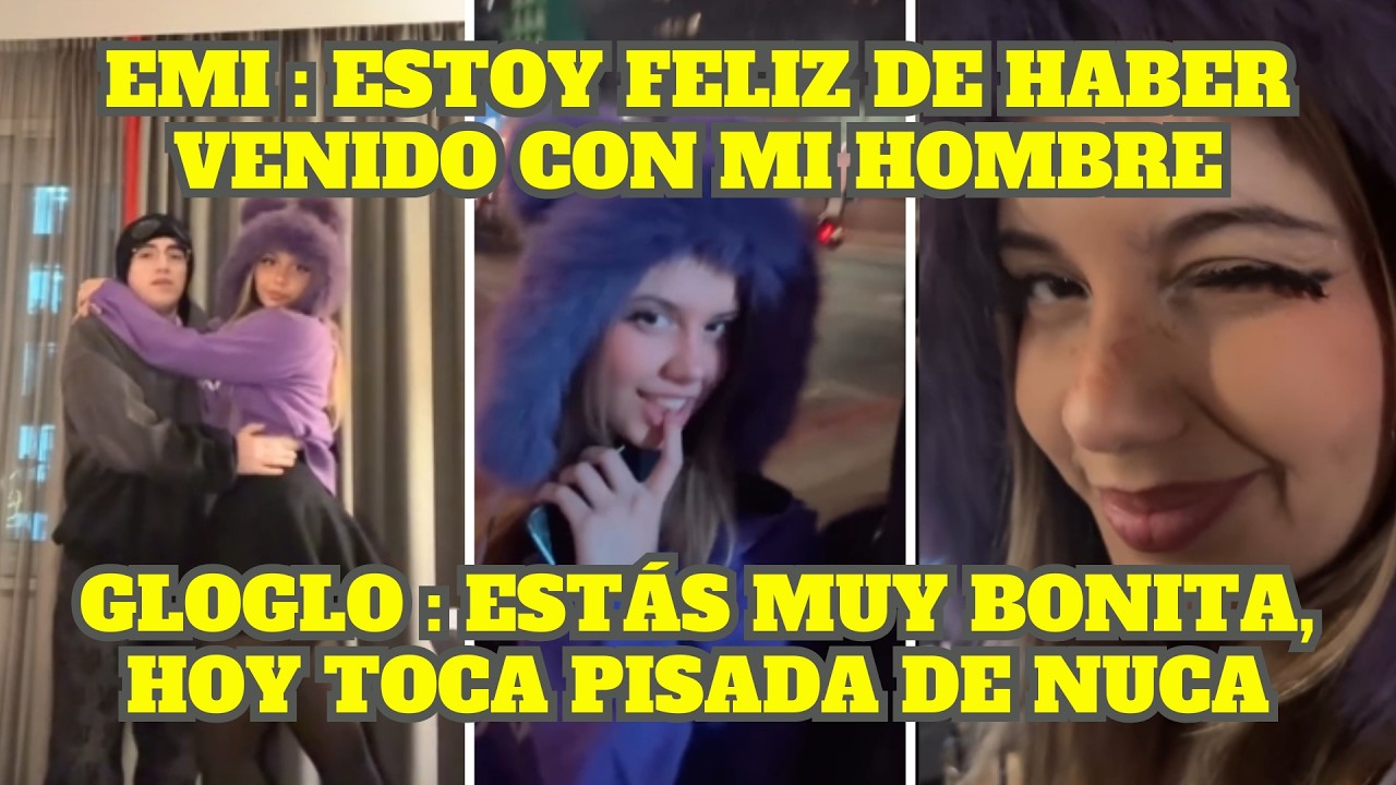 EMIKUKIS Y GLOGLO SE PREPARAN PARA SALIR A COMER EN LONDRES POR LA NOCHE