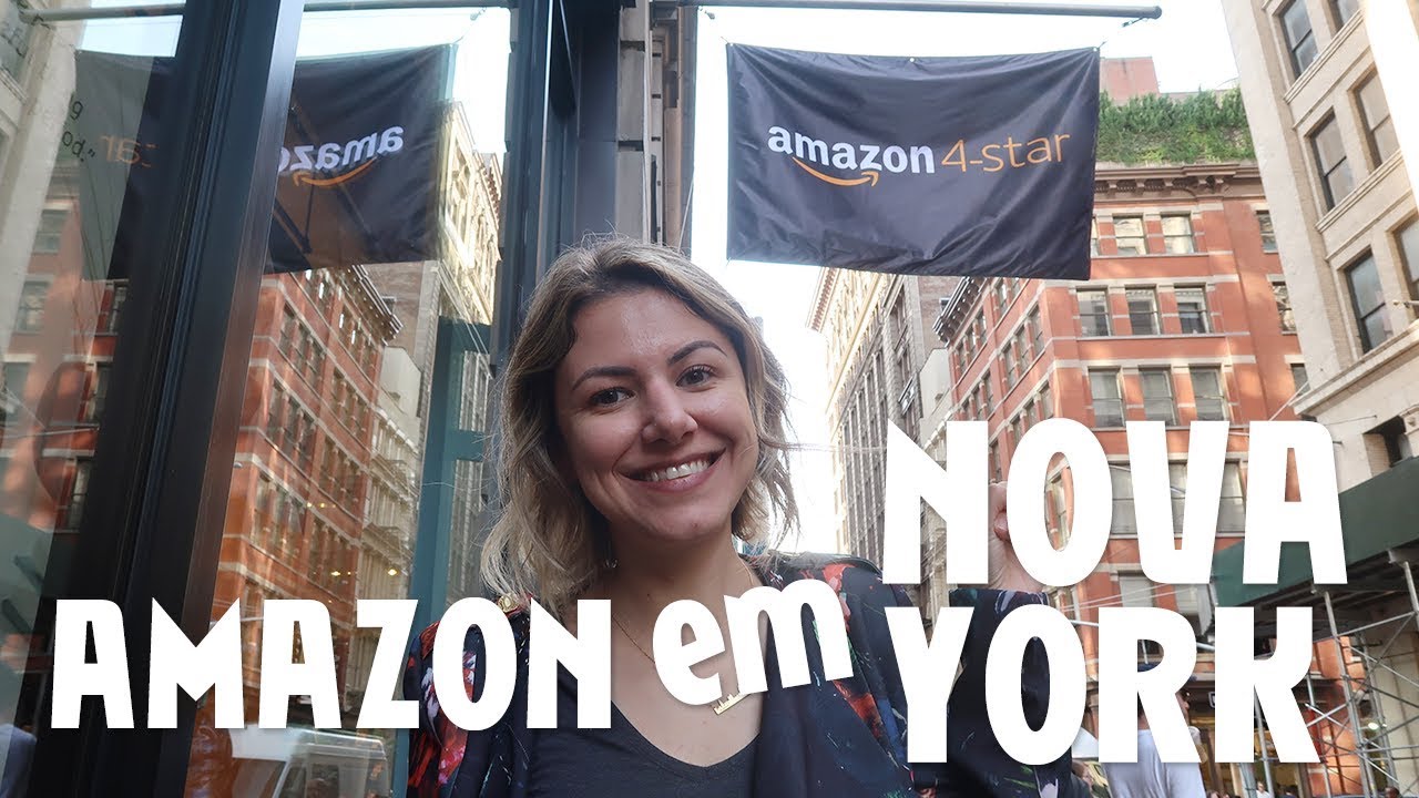 Conhecendo a Loja da Amazon em Nova York