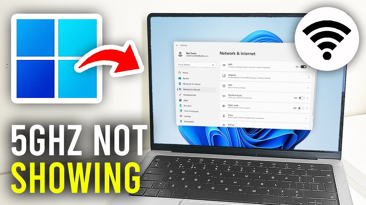 How To Fix 5GHz WiFi Networks Not Showing Up On PC or Laptop - Full Guide