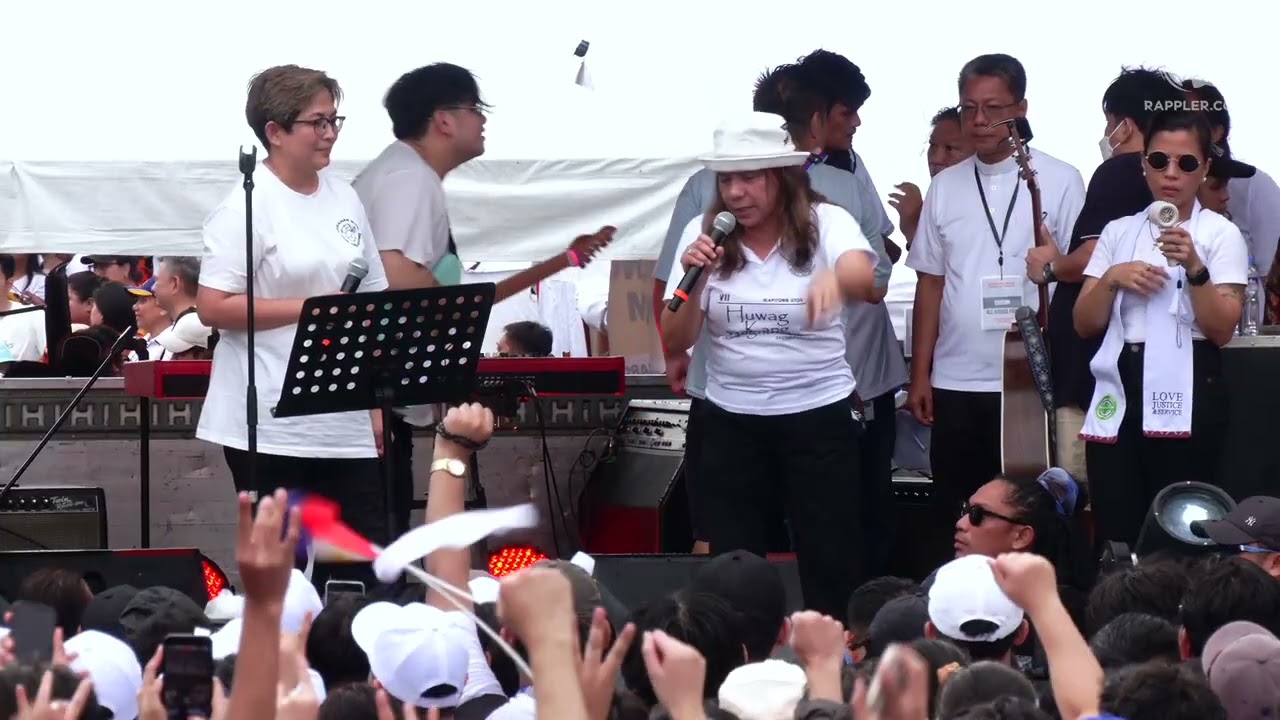 Heidi Mendoza, Cielo Magno speak at Trillion Peso March
