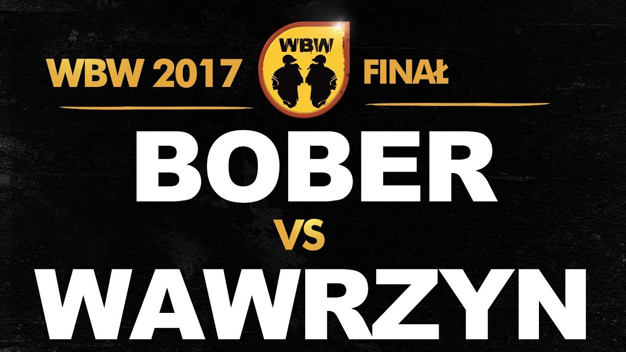 Bober 🆚 Wawrzyn 🎤 WBW 2017 Finał (freestyle rap battle)