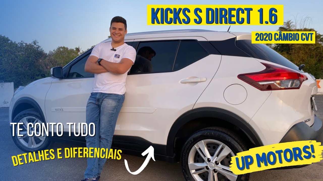 NISSAN KICKS S DIRECT 2020 1.6 CAMBIO CVT |MODELO DE ENTRADA-DETALHES E DIFERENCIAIS | TE CONTO TUDO