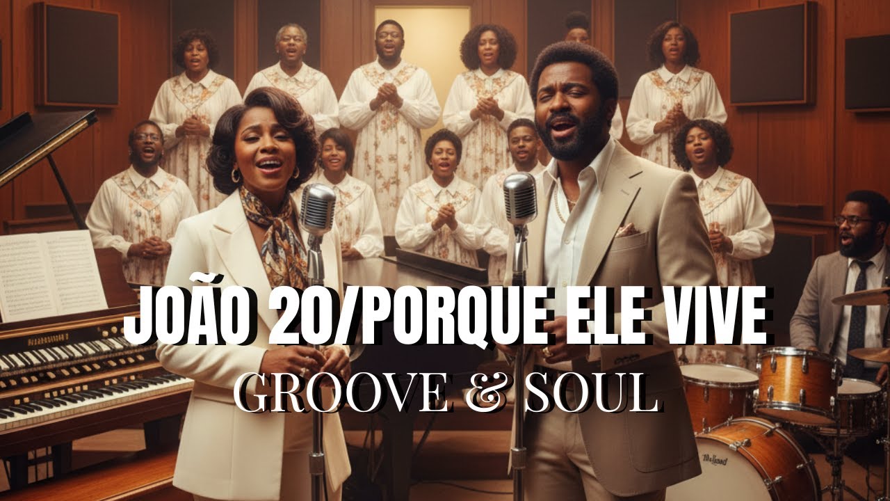 João 20 com Porque Ele Vive | Musica Groove Soul Gospel