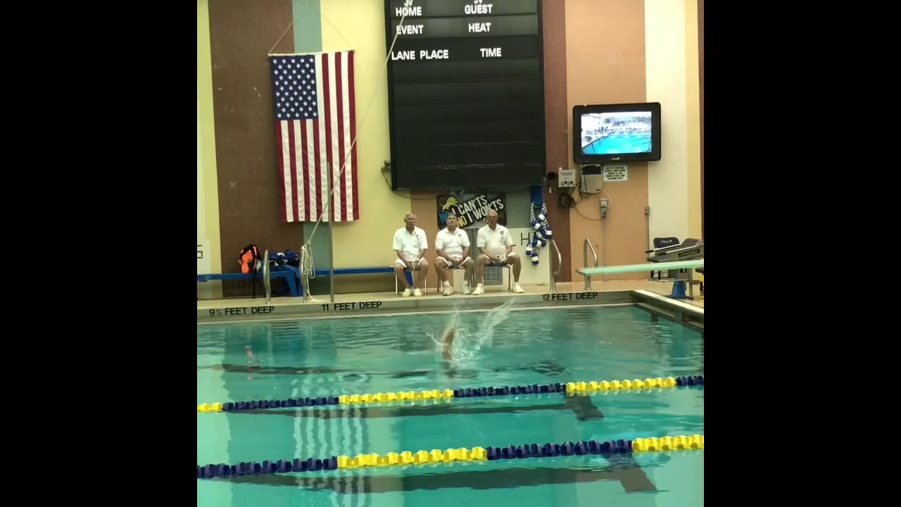 Wyatt Fuller Lockport Diving Invitational 2020