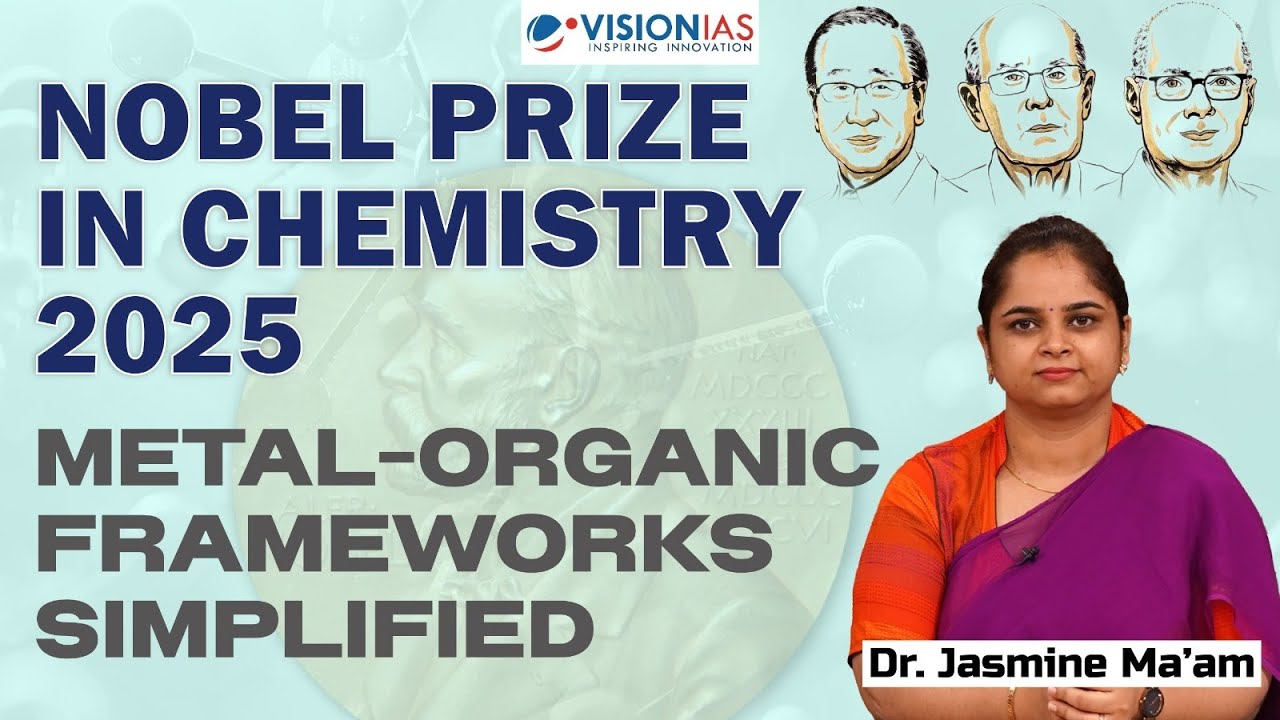Nobel Prize in Chemistry 2025: Metal–Organic Frameworks (MOFs) Simplified