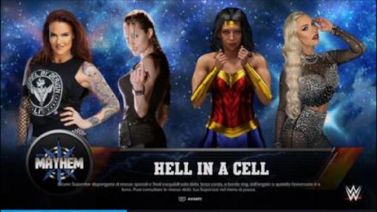 WWE2K24 Women Phase 3 Girone 7 Day 3 Lita, Lara Croft, Wonder Woman, Dana Brooke