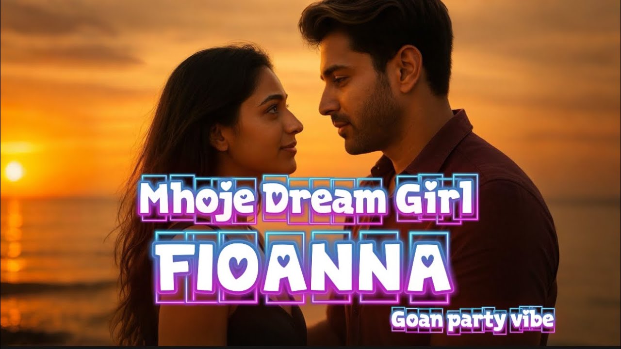Mhoje Dream Girl Fioanna | Konkani Dance Song 2025 | Goan Romantic Hit Party vibe | Official Music 