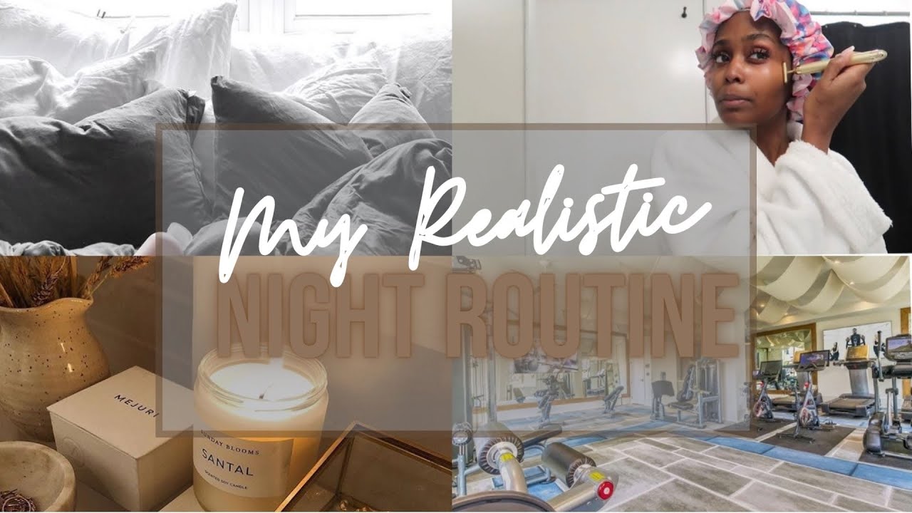 MY REALISTIC & RELAXING NIGHT ROUTINE 2021 | SKINCARE + FITNESS & MORE | TAKEAG