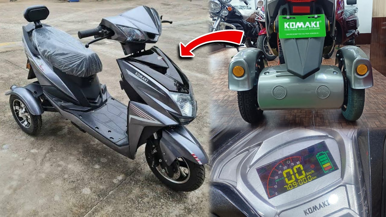 Best Electric Scooter in India for Handicapped people | Komaki Xgt X5 | Electric Scooter 2023