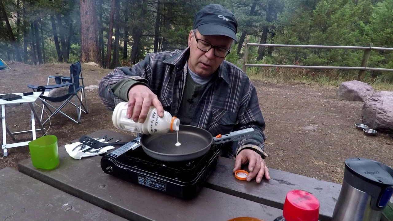 Camping Pancakes made easy