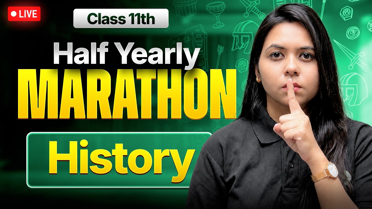 Class 11th History - HALF YEARLY MARATHON 2026-27🔥| Ayushi Ma'am