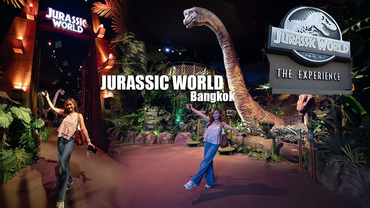 ဒိုင်​နို​ဆော​တွေကြည့်မယ်-The World’s Largest Jurassic World Experience Is Now Open in Bangkok! 🦖🔥