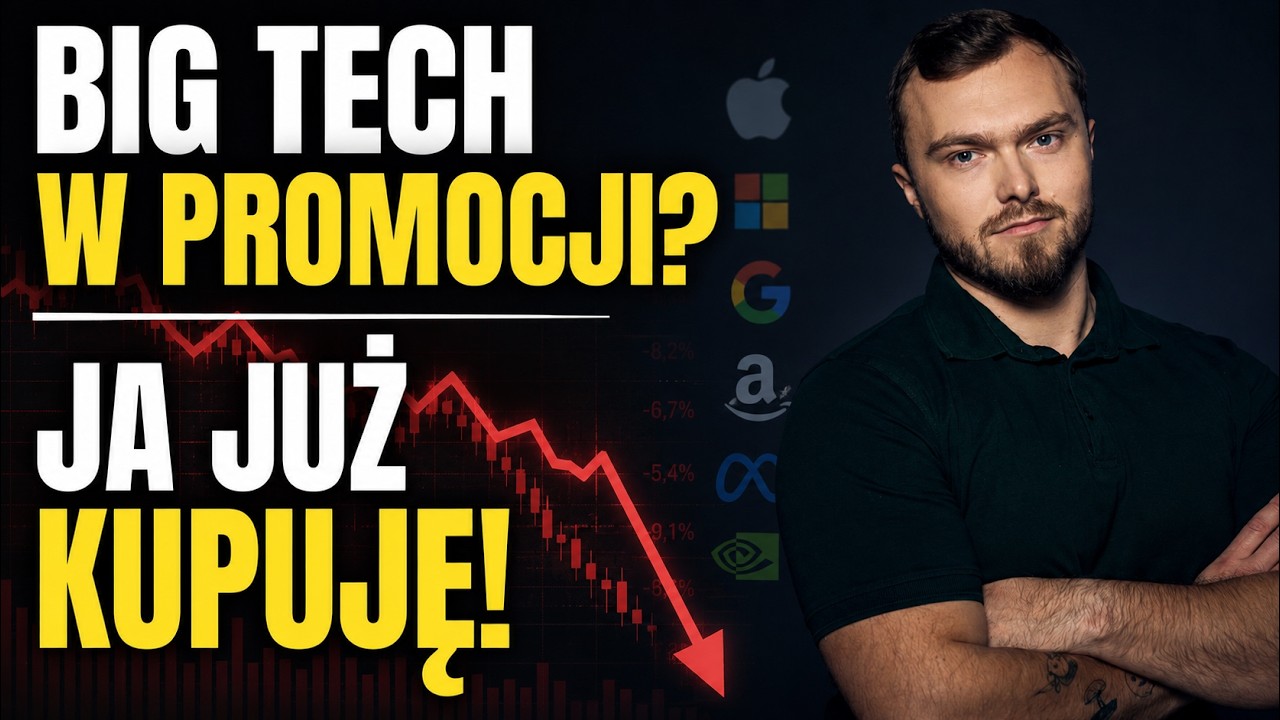 Biorę Big Tech do portfela w ciemno. Najlepsza okazja na drugą połowę 2026?