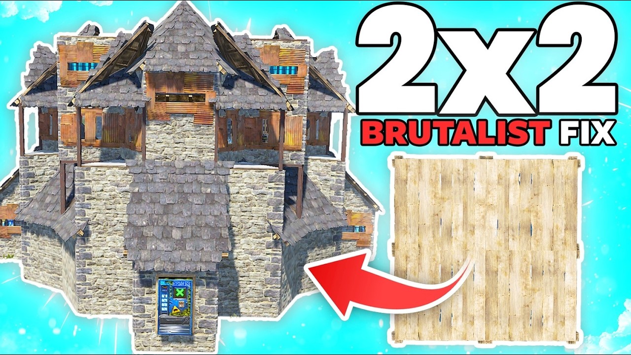 *NEW* PERFECT 2x2 Expansion (Brutalist Fix) - Rust Base Design 2026