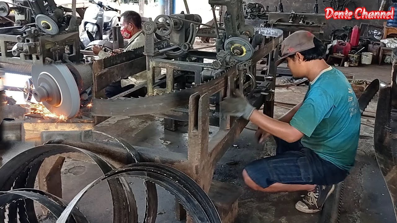 Ternyata Begini Caranya asah mata Graji selendang‼️sawmill