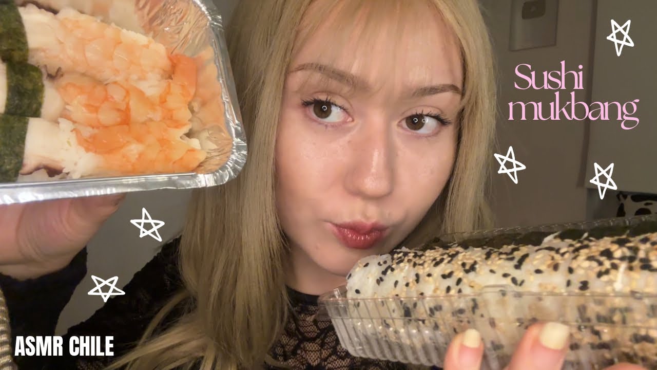 ASMR COMIENDO SUSHI