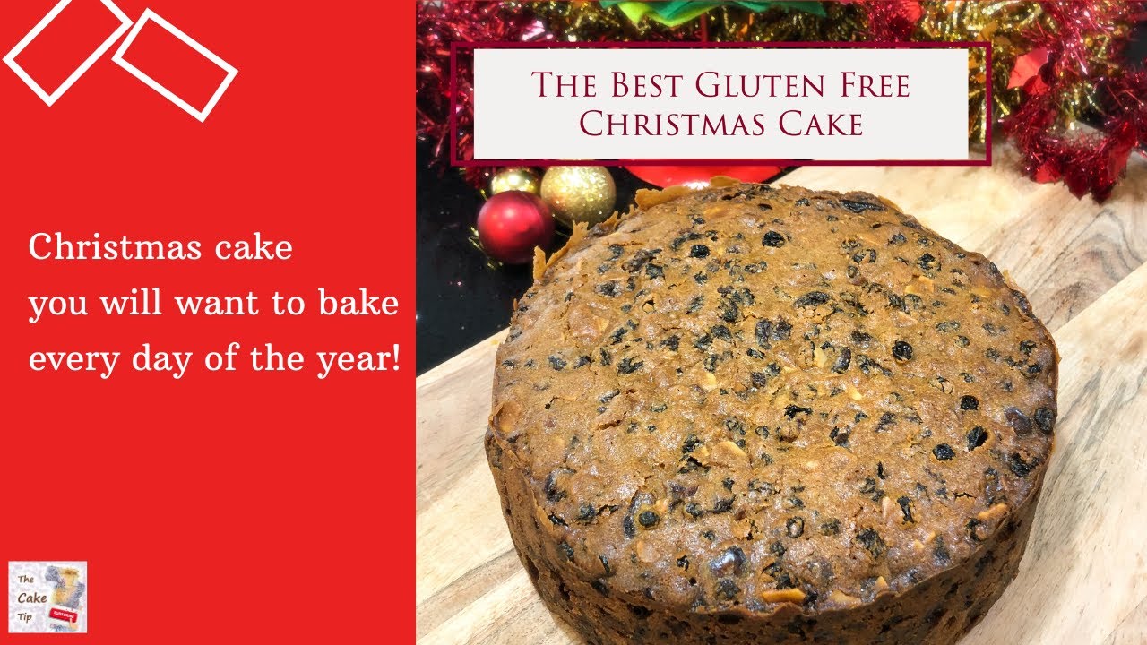 The Best Gluten Free Christmas cake and super simple to make