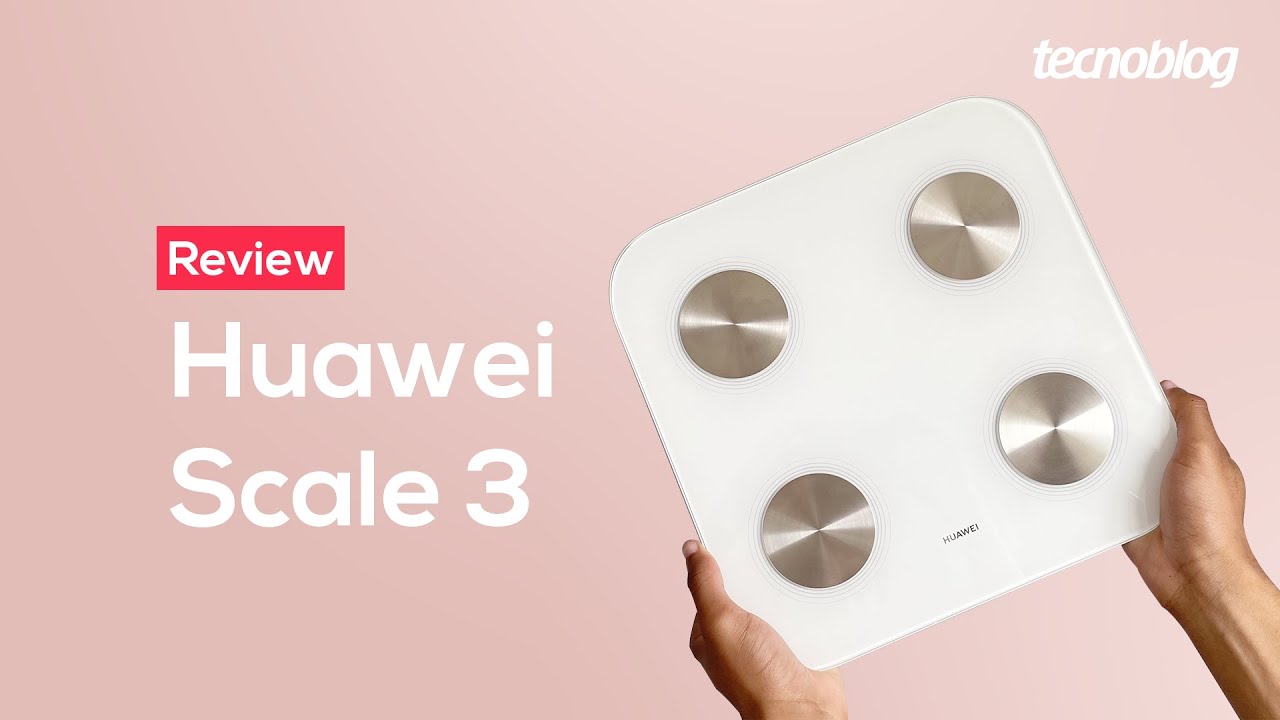 Balança inteligente Huawei Scale 3 - Review Tecnoblog