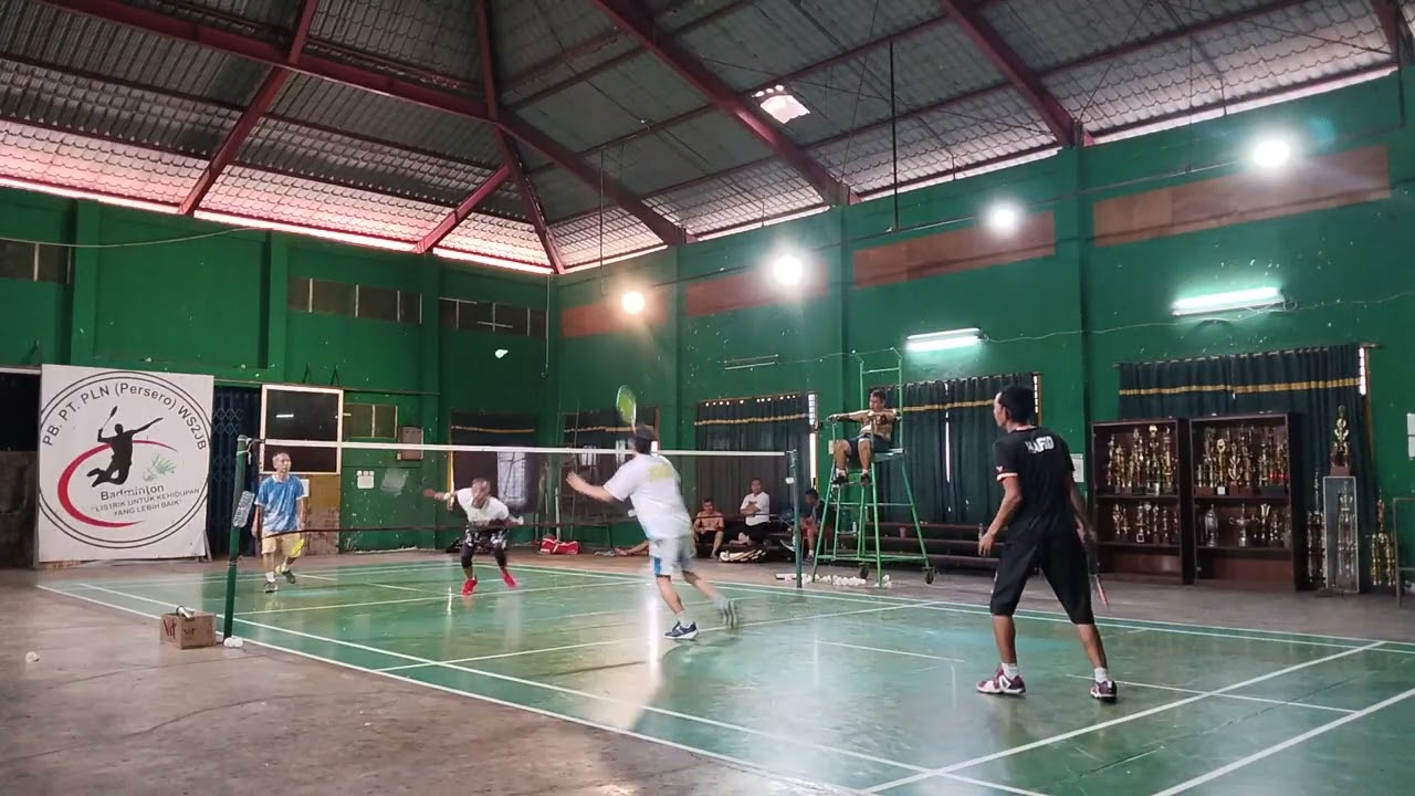 Hafid/putra vs hsb/ruly Set pertama