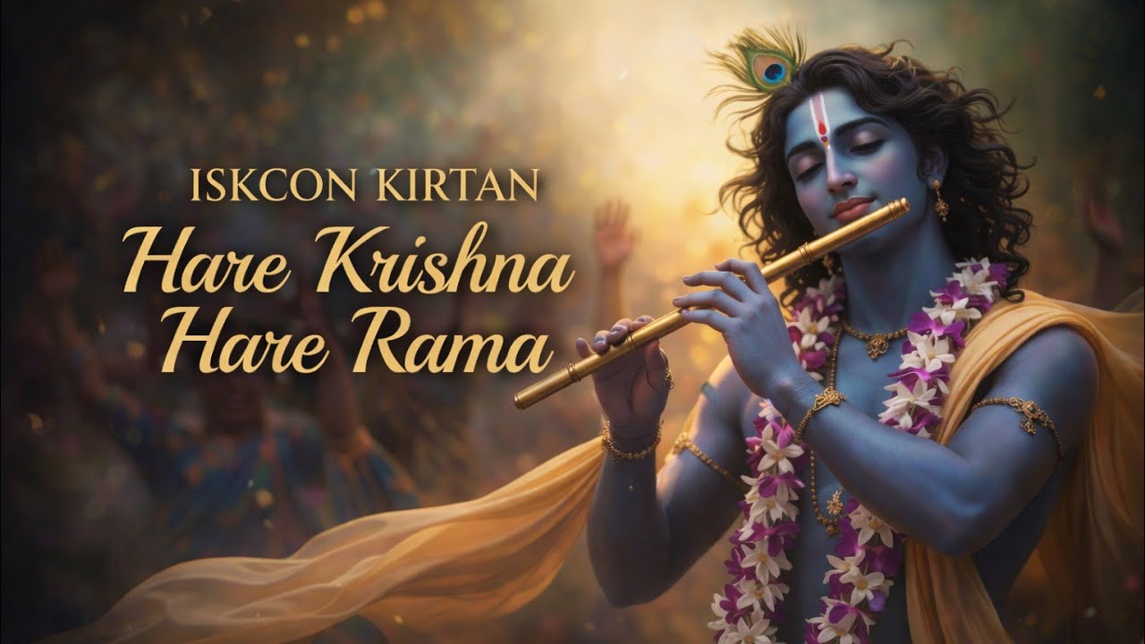 🎧 Nonstop Hare Krishna Hare Rama Bhajan 🙏💛#bhajan #bhakti #trending #viral #krishna #ram 