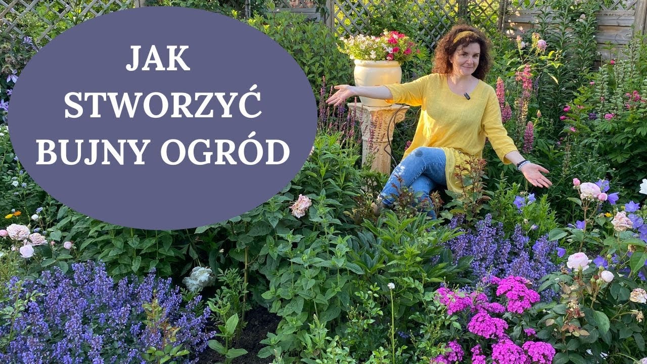 Dlaczego moje rośliny bujnie rosną i pięknie kwitną - nawożenie i ściółkowanie rabat w ogrodzie