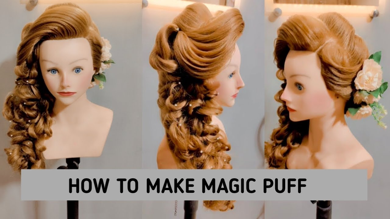 how to make magic puff || beautiful hairstyle ❣️