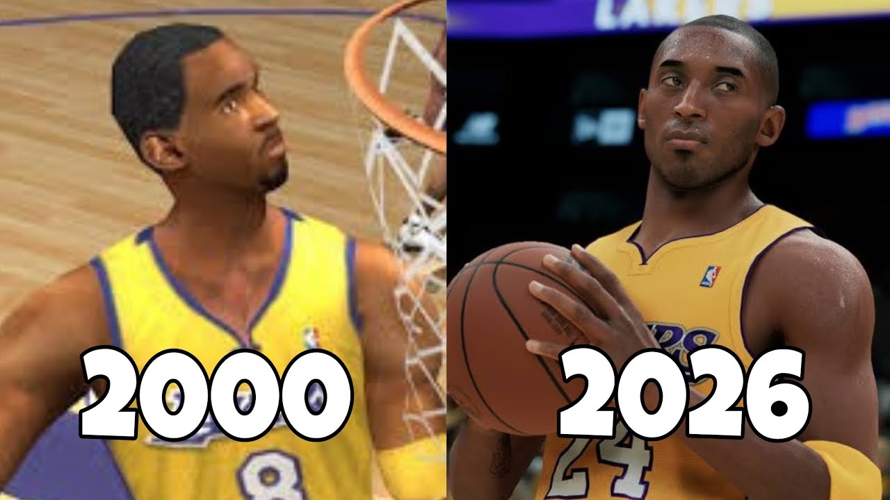 NBA 2K - Game Evolution (2000-2026) 🎮