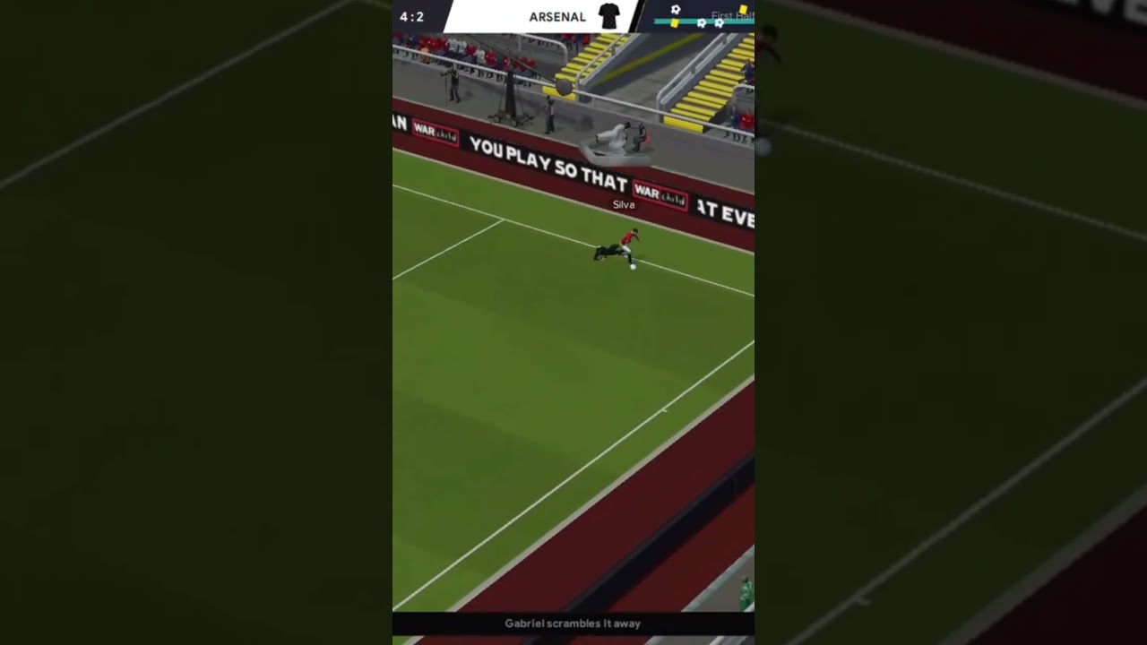 Dribbling in Football Manager 2023😮&zwj;💨 #fm23 #footballmanager2023