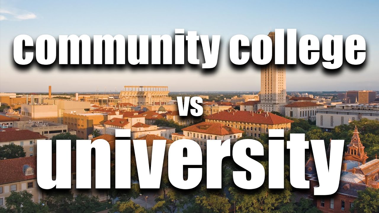 Community College Vs. University For A Finance Degree