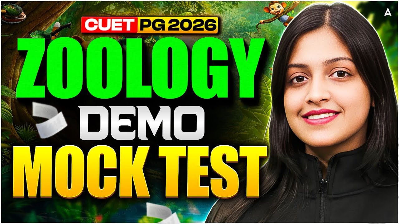 CUET PG Zoology 2026 | Demo Mock Test | Real Exam Level Practice