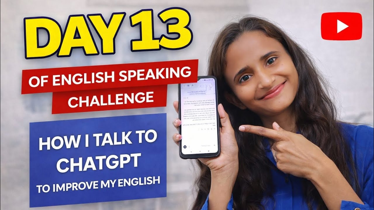 Day-13 /90 English speaking challenge ( how I talk to chat gpt)#englishspeaking #english 