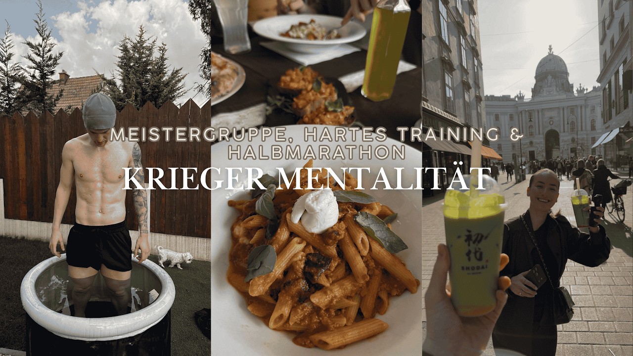 Krieger Mentalität - Meistergruppe, Halbmarathon & first time Matcha (VLOG)🏃🍵👟