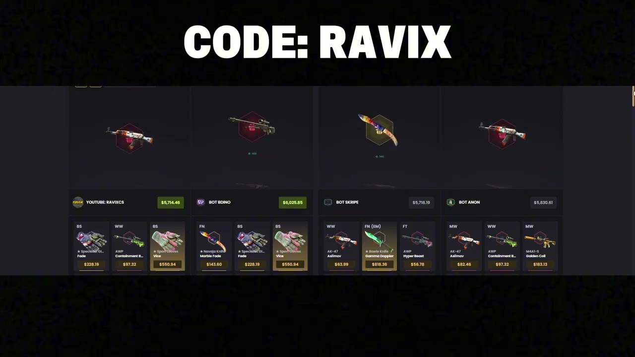 I GOT AMAZING SKINS WITH LOW LUCK! - Kd