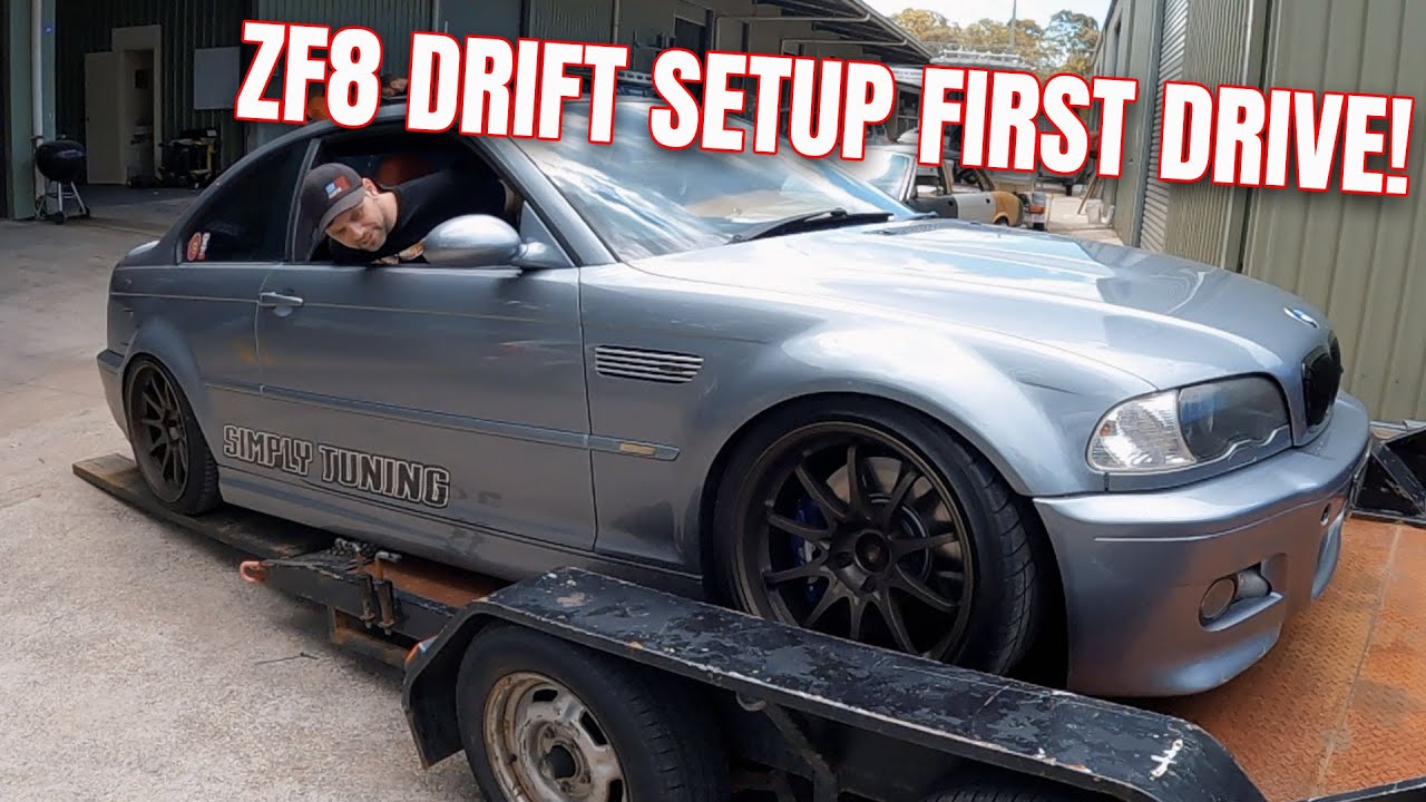 TURBO E46 M3 TurboLamik ZF8 Swap First Drive