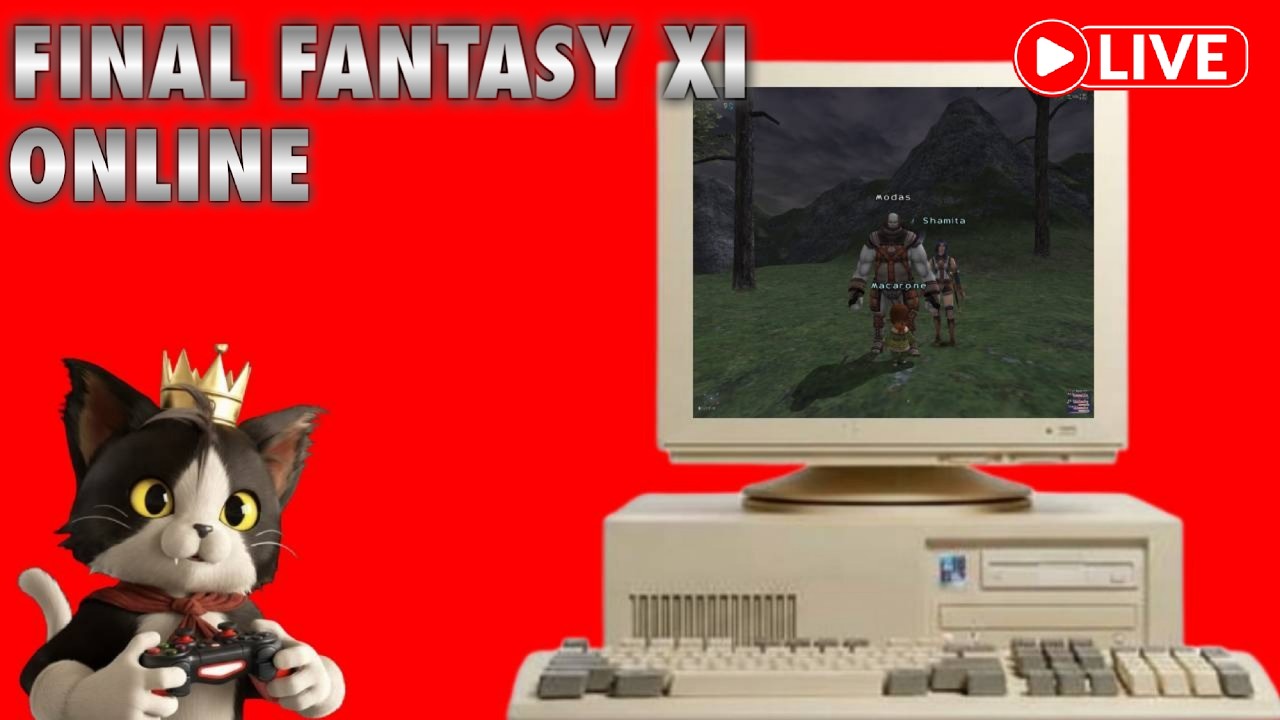 Final Fantasy XI ONLINE #11 (Jogando MMORPG'S Antigos em 2026)