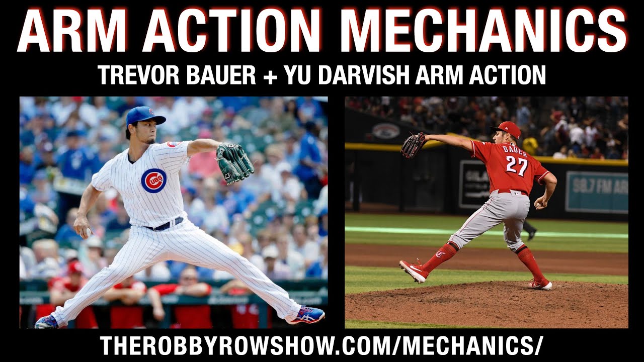 Trevor Bauer + Yu Darvish Arm Action Mechanics