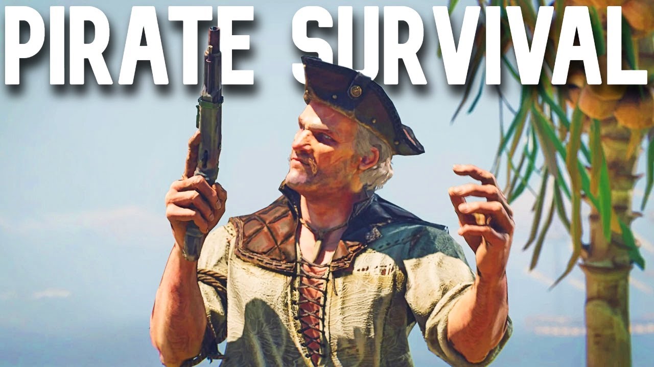 Surviving DAY 1 in the Most Anticipated NEW PIRATE Open-World Base Building Game....